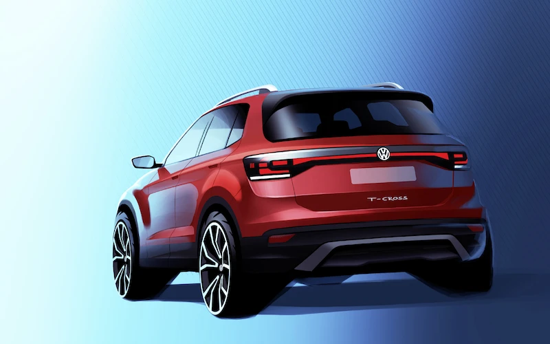 Volkswagen T-Cross w kamuflażu - 4.
