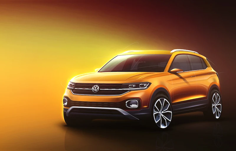 Volkswagen T-Cross w kamuflażu - 6.