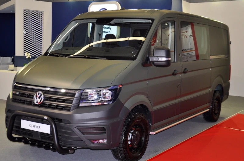 VW użytkowe na targach przemysłu militarnego - 1.