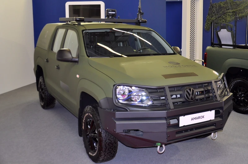 VW użytkowe na targach przemysłu militarnego - 6.