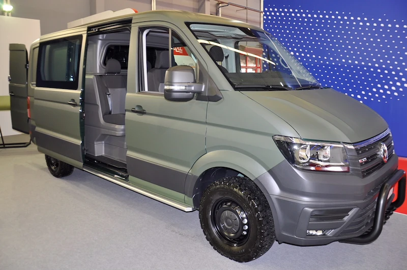 VW użytkowe na targach przemysłu militarnego - 3.