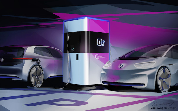 Volkswagen przedstawia pierwszy powerbank dla auta elektrycznego