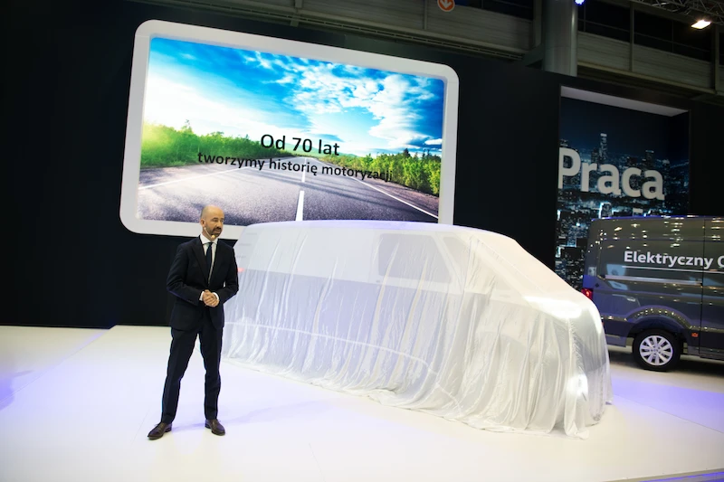 Samochody idealne do pracy i realizacji pasji. Konferencja prasowa marki Volkswagen Samochody Użytkowe podczas targów  Motor Show 2019. - 4.