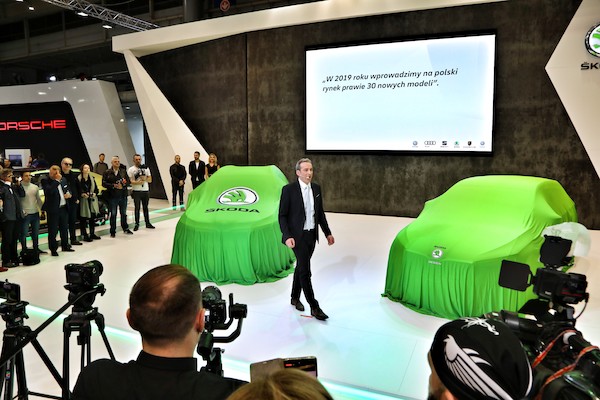 7 marek, 67 samochodów – imponująca ekspozycja Volkswagen Group Polska w związku z Poznań Motor Show 2019