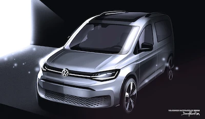 Volkswagen Samochody Dostawcze przedstawia nowego Volkswagena Caddy: światowa premiera modelu już w lutym