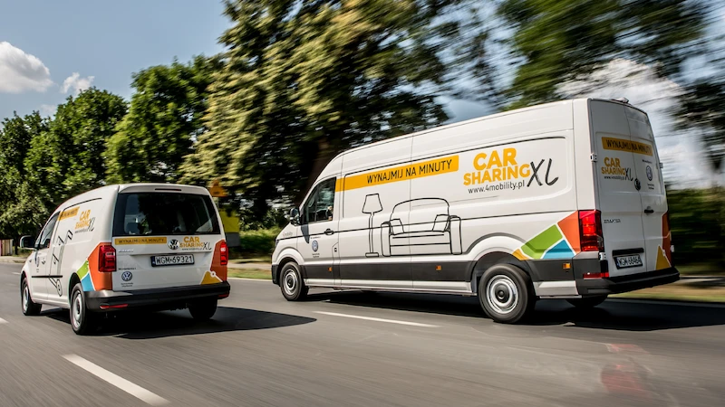 Volkswagen Samochody Dostawcze podsumowuje pilotażowy projekt wypożyczania samochodów dostawczych na minuty - 3.
