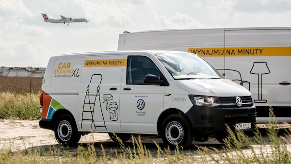 Volkswagen Samochody Dostawcze podsumowuje pilotażowy projekt wypożyczania samochodów dostawczych na minuty