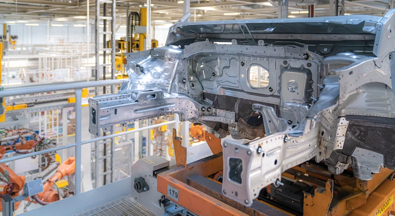 Rozbudowa przygotowującego się do produkcji modelu Caddy 5 zakładu Volkswagen Poznań na finiszu - 4.