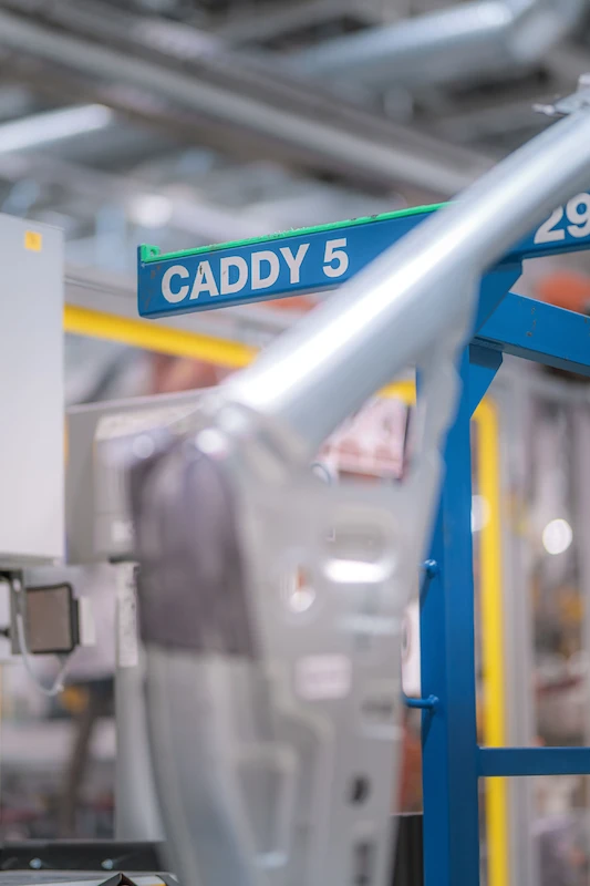 Rozbudowa przygotowującego się do produkcji modelu Caddy 5 zakładu Volkswagen Poznań na finiszu - 9.