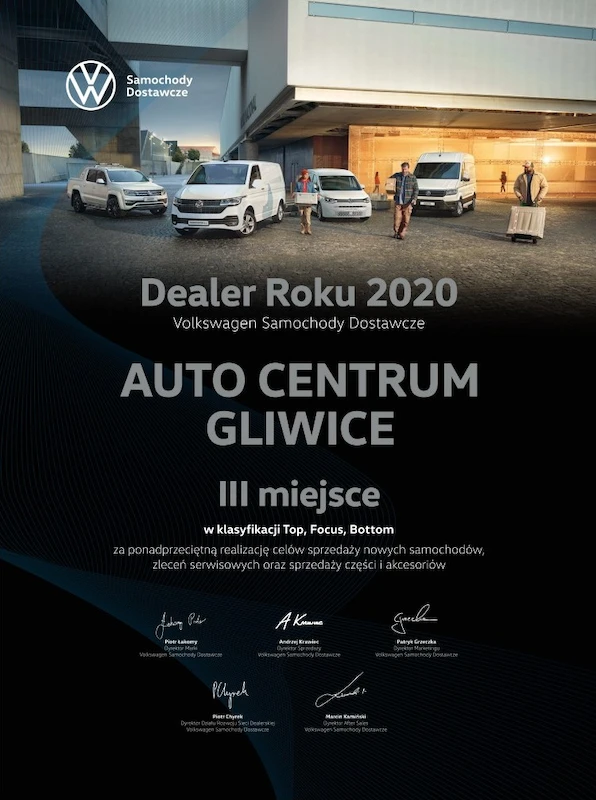 Rozstrzygnięcie konkursu „Dealer Roku 2020” marki Volkswagen Samochody Dostawcze - 4.