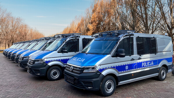 Volkswageny Crafter dla polskiej policji