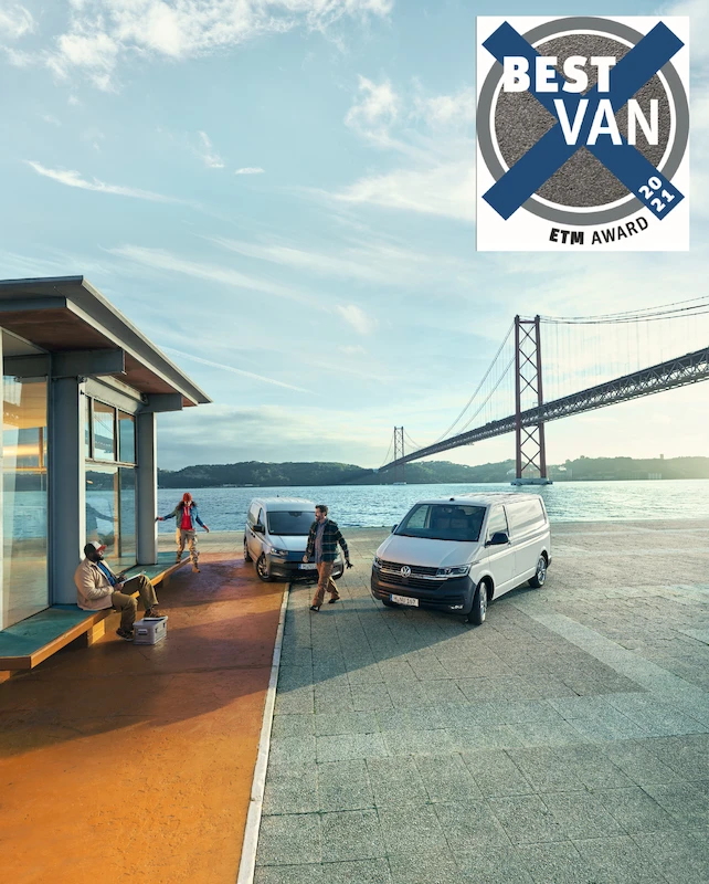 Caddy Cargo i Transporter 6.1 najlepszymi vanami 2021 roku - „Best Vans 2021” - 1.