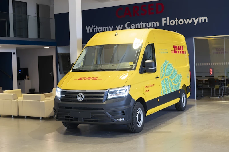 Elektryczne Volkswageny Craftery dla DHL Express - 2.