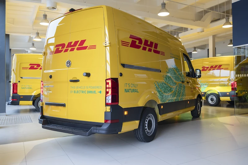 Elektryczne Volkswageny Craftery dla DHL Express - 3.