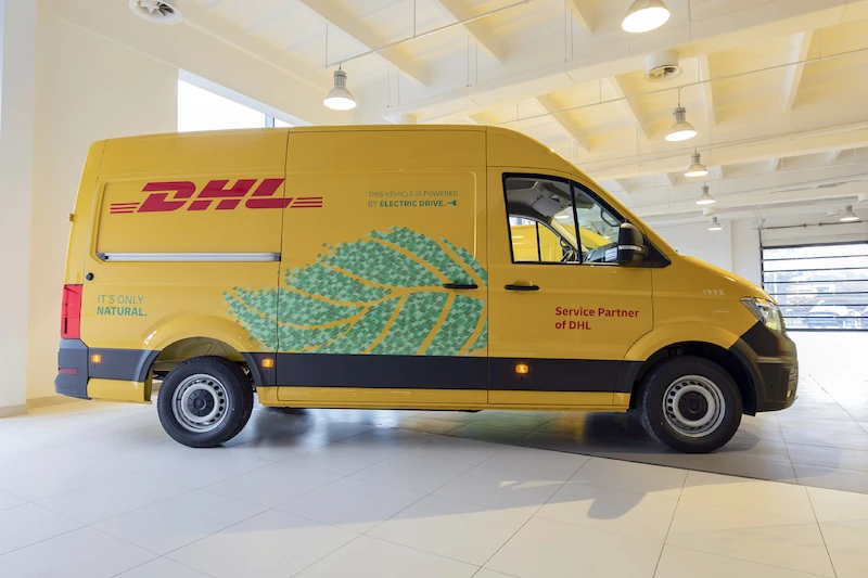 Elektryczne Volkswageny Craftery dla DHL Express - 4.