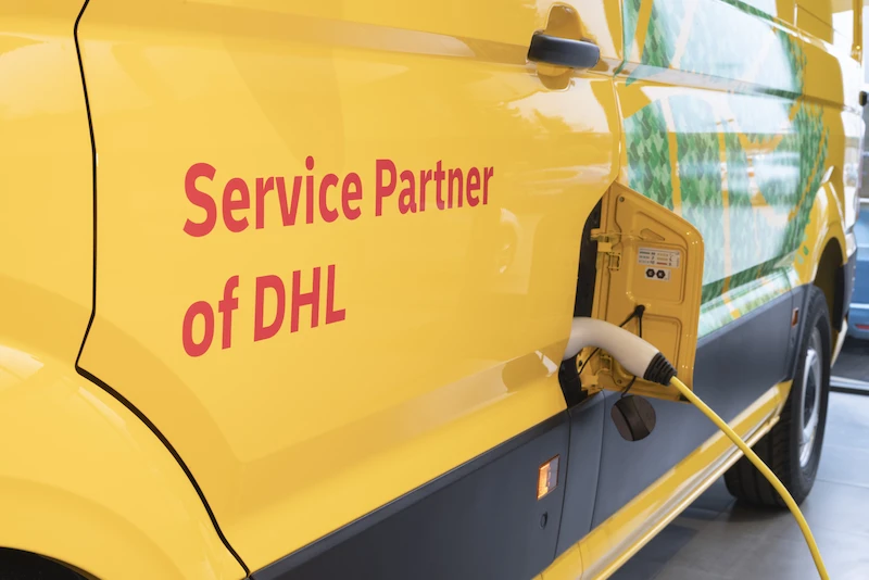 Elektryczne Volkswageny Craftery dla DHL Express - 5.