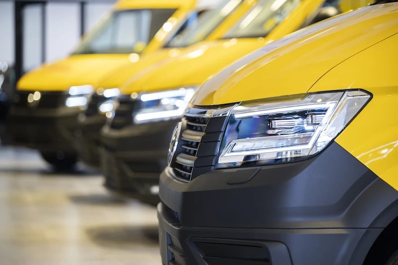 Elektryczne Volkswageny Craftery dla DHL Express - 6.