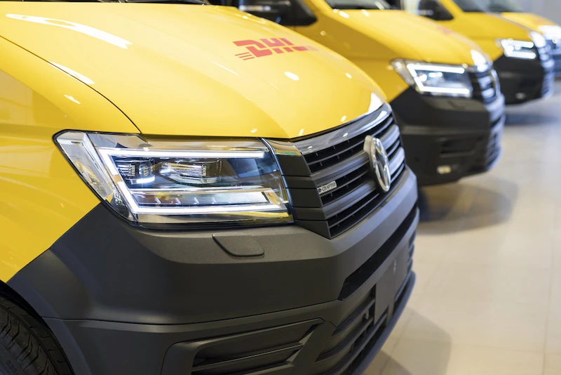 Elektryczne Volkswageny Craftery dla DHL Express - 9.
