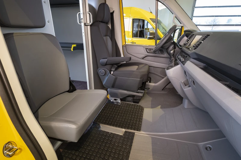 Elektryczne Volkswageny Craftery dla DHL Express - 8.