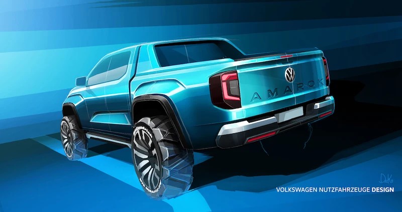 Nowy Amarok: inspirujący design nowego pick-upa marki Volkswagen Samochody Dostawcze - 3.