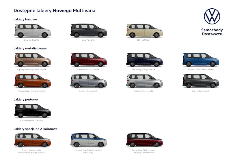 Volkswagen Multivan: nowe, atrakcyjne, dwubarwne kolory lakieru - 5.