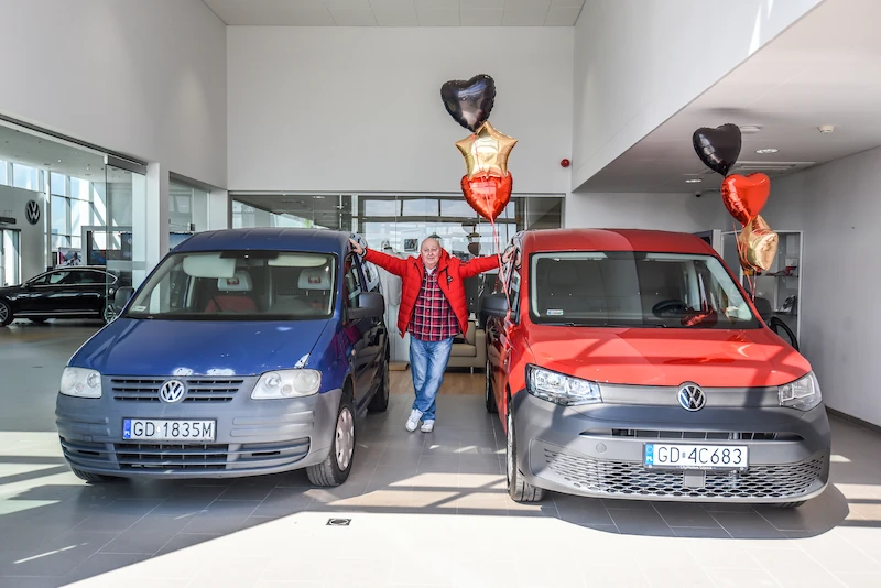 Volkswagen Caddy: milion kilometrów z jednym kierowcą! - 1.