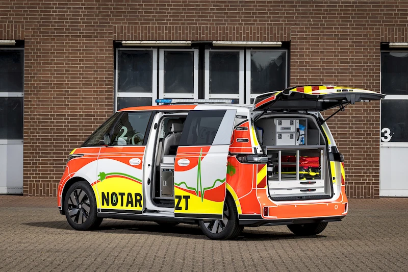 Światowe premiery aż czterech koncepcyjnych wersje modelu ID. Buzz podczas targów IAA Transportation w Hanowerze. - 2.
