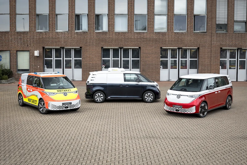Światowe premiery aż czterech koncepcyjnych wersje modelu ID. Buzz podczas targów IAA Transportation w Hanowerze. - 3.