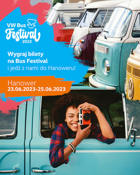 Konkurs rozstrzygnięty! Team Poland na VW Bus Festival 2023.