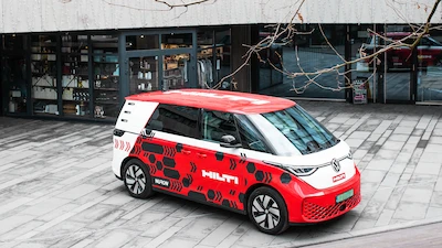 Volkswagen ID. Buzz we flocie Hilti Poland - wizytówka firmy i dowód... - galeria