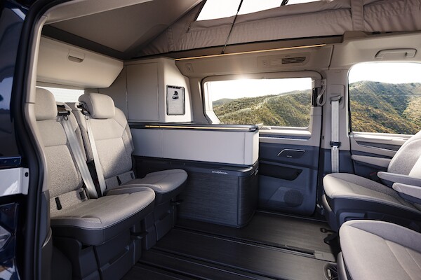 Światowa premiera nowej Californii CONCEPT: bliski produkcyjnemu samochód koncepcyjny daje spojrzenie na przyszłość kampervanów