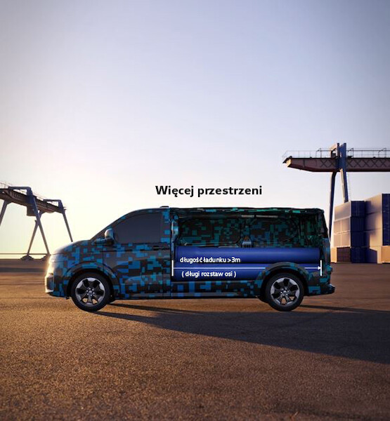Doskonałe narzędzie: Volkswagen Samochody Dostawcze prezentuje szczegóły wnętrza i przedziału ładunkowego nowego Transportera