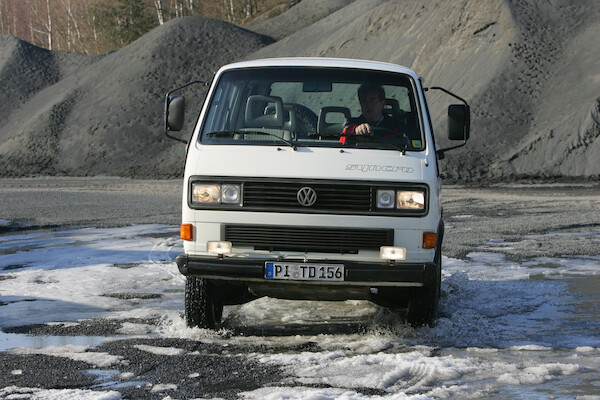 Historia Volkswagena T3: Syncro wjeżdża w teren!