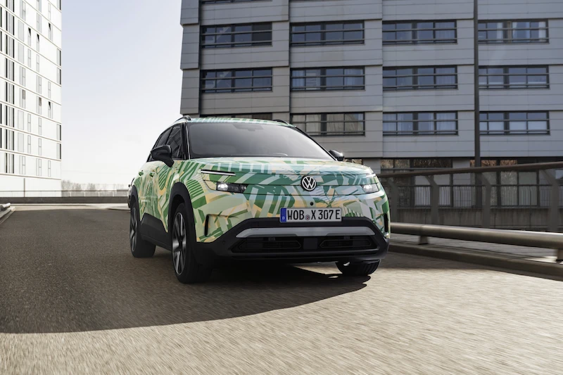 Pierwsze jazdy elektrycznym kompaktowym SUV-em Volkswagena: nowy ID. Cross na ulicach Amsterdamu - 3.