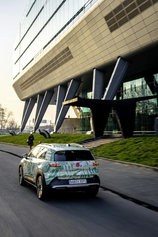 Pierwsze jazdy elektrycznym kompaktowym SUV-em Volkswagena: nowy ID. Cross na ulicach Amsterdamu - 23.