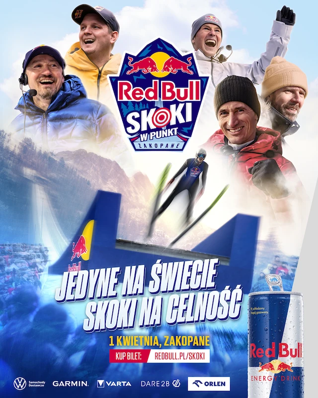 Samochody dostawcze na Wielkiej Krokwi. Volkswagen partnerem unikatowych zawodów Red Bull Skoki w Punkt - 5.