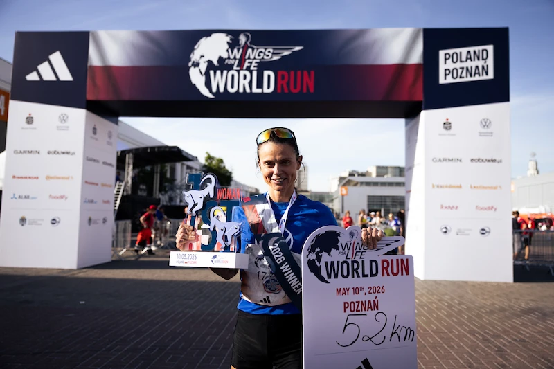 Adam Małysz w ID. Buzzie gonił tysiące biegaczy Wings for Life World Run - 6.