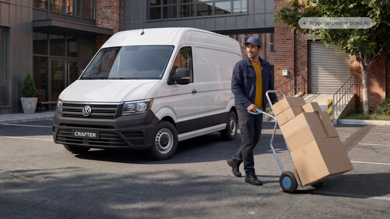 Volkswagen zmienia zasady gry dla kurierów. Crafter bez wpłaty własnej i ze stałą ratą.