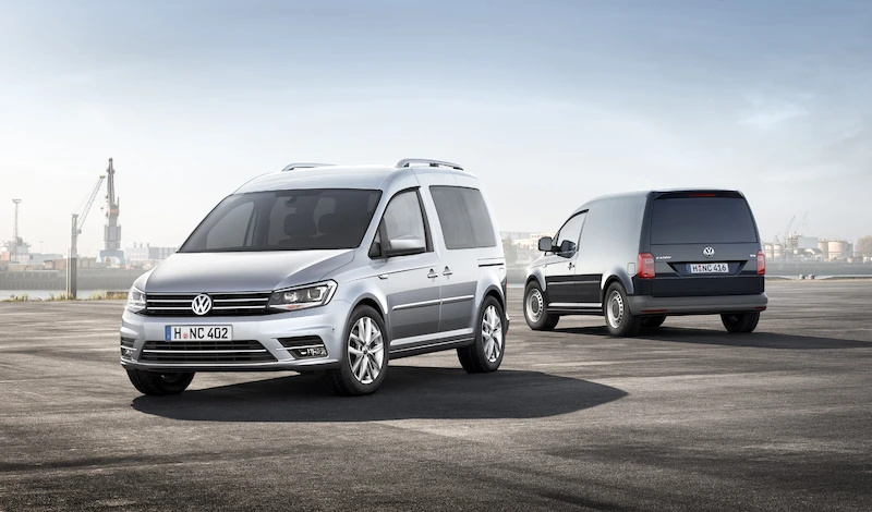 Volkswagen Caddy Samochodem Dostawczym 2015 roku w Polsce
