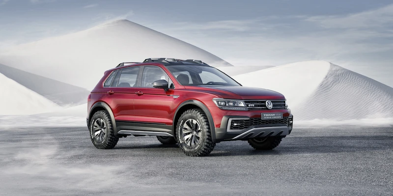 Światowa premiera Tiguana GTE Active Concept
