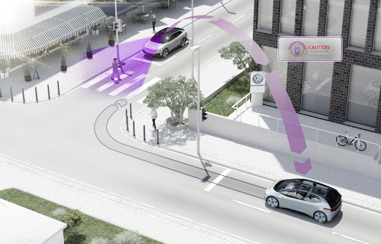 Aby zwiększyć bezpieczeństwo w ruchu drogowym Volkswagen wprowadzi system komunikacji między pojazdami