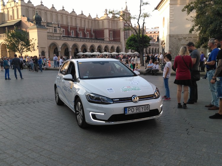 Volkswagen e-Golf wygrywa Rajd Polski Nowych Energii