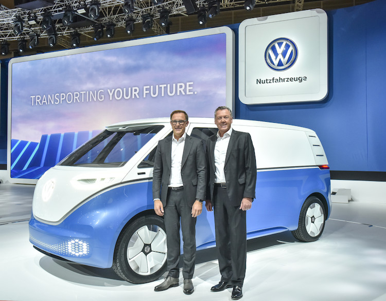 Marka Volkswagen Samochody Użytkowe przedstawia pięć nowych modeli z napędem elektrycznym na targach IAA 2018 w Hanowerze