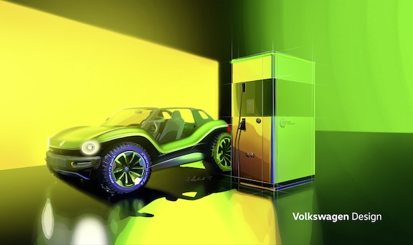 Premiera podczas 89. Salonu Samochodowego w Genewie: Volkswagen Group Components prezentuje w Genewie przenośną stację szybkiego ładowania