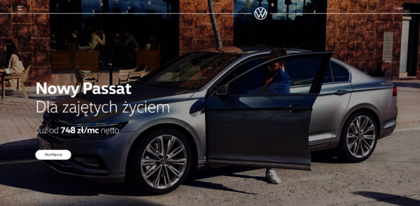 Marka Volkswagen wprowadza nową stronę internetową