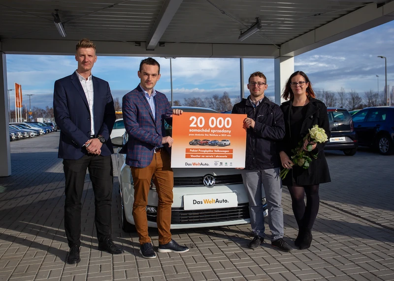 W 2019 roku dilerzy Das WeltAuto sprzedali już 20 tysięcy używanych, sprawdzonych samochodów