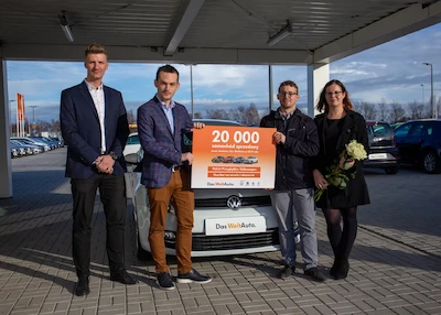 W 2019 roku dilerzy Das WeltAuto sprzedali już 20 tysięcy używanych, sprawdzonych...