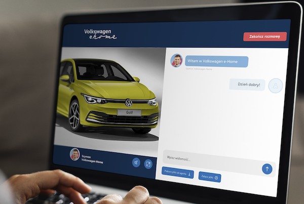 Volkswagen e-Home oferuje najwyższy poziom obsługi bez wychodzenia z domu
