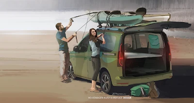 Spanie pod gwiazdami: Volkswagen Samochody Dostawcze prezentuje pierwsze rysunki nowego...