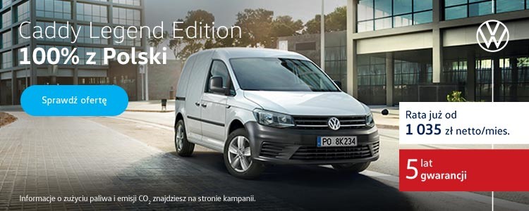 Nowe dostawcze Volkswageny z 5-letnią gwarancją producenta